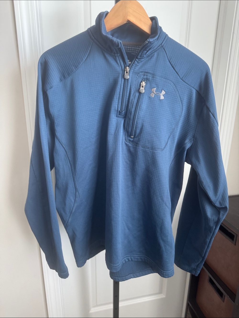 Under Armour Men's Slate Blue Half-Zip Performance Pullover